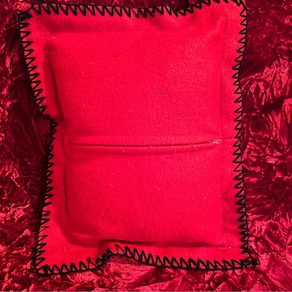 Vintage Santa Clause Mini Pillow